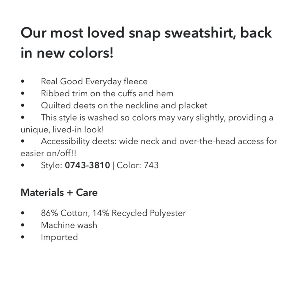 Aerie Oh Snap Sweatshirt - Picture 7 of 7